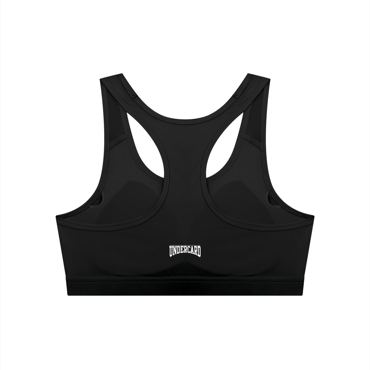 OG Women's Cropped Sports Bra - black training sports bra