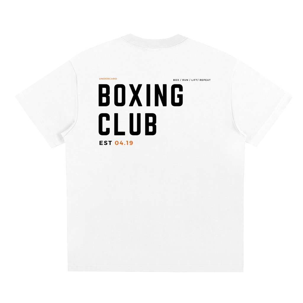 Boxing Club T - white boxing club t-shirt