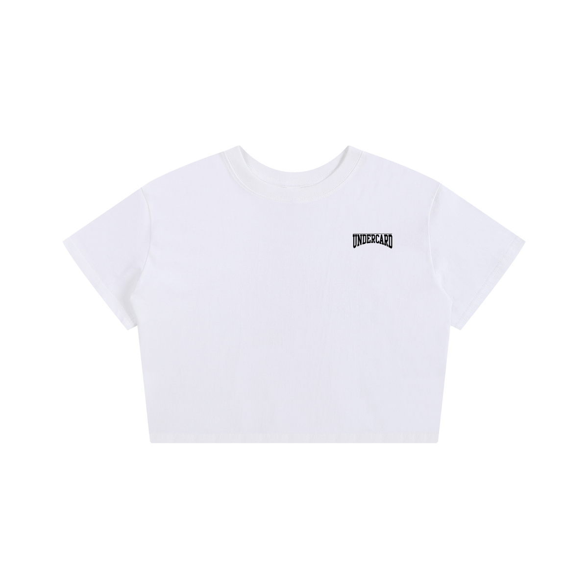 Butterbean Womens Crop — White