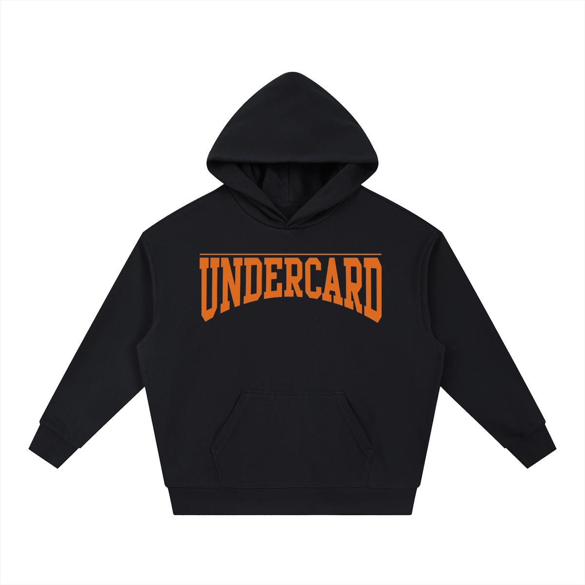 OG Box Hoodie in orange - oversized boxing hoodie