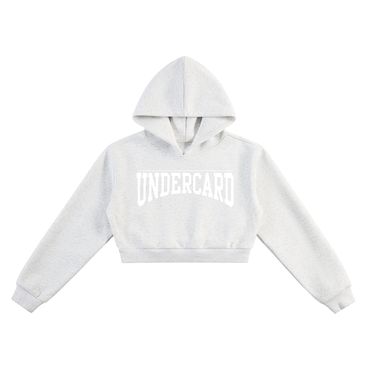 OG White Cropped Hoodie - women's cropped hoodie