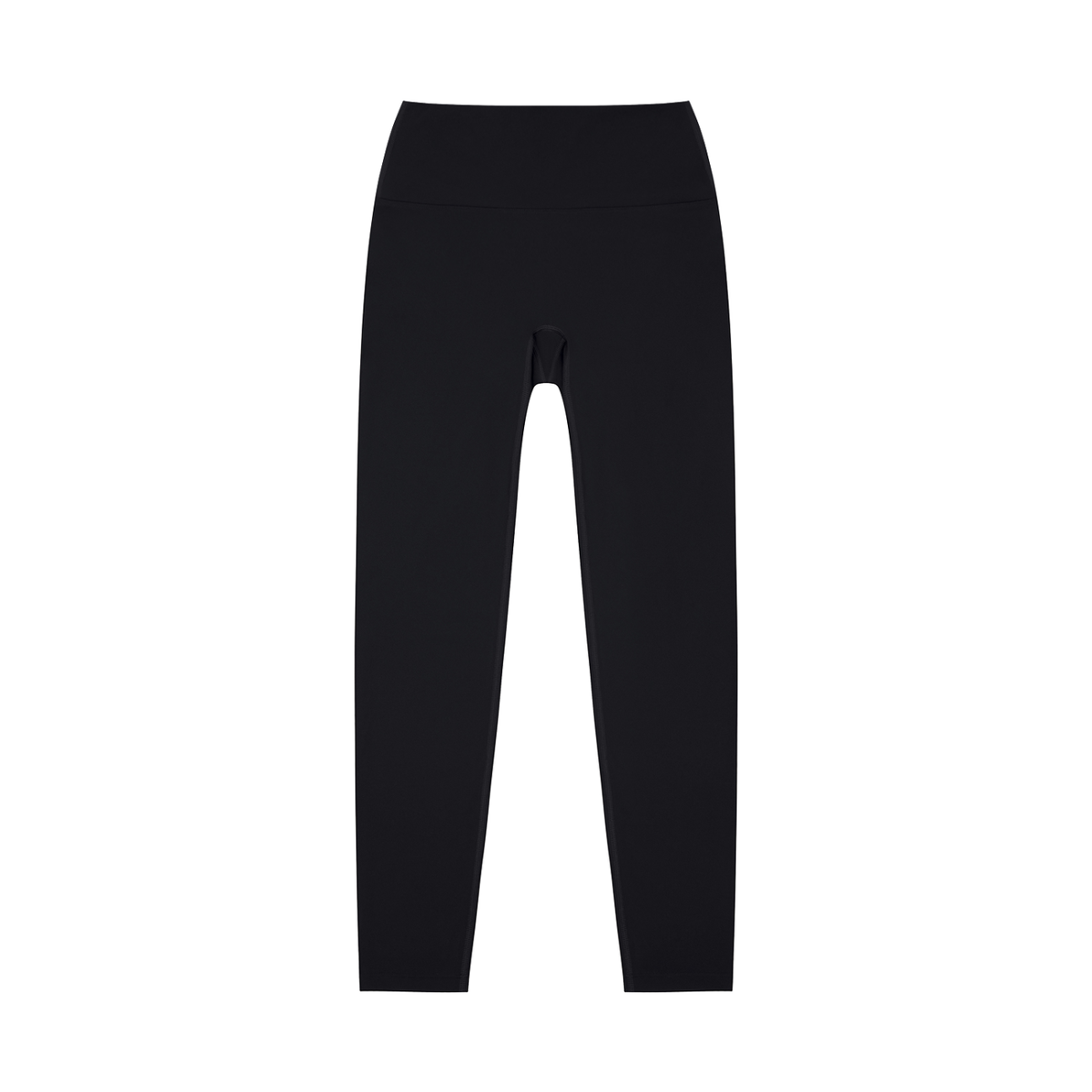 High-Waisted Yoga Leggings - black training leggings