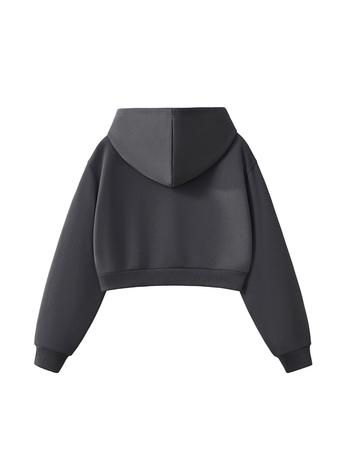 OG White Cropped Hoodie