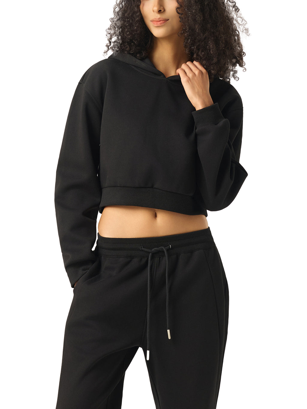 Boxing Club Cropped Hoodie